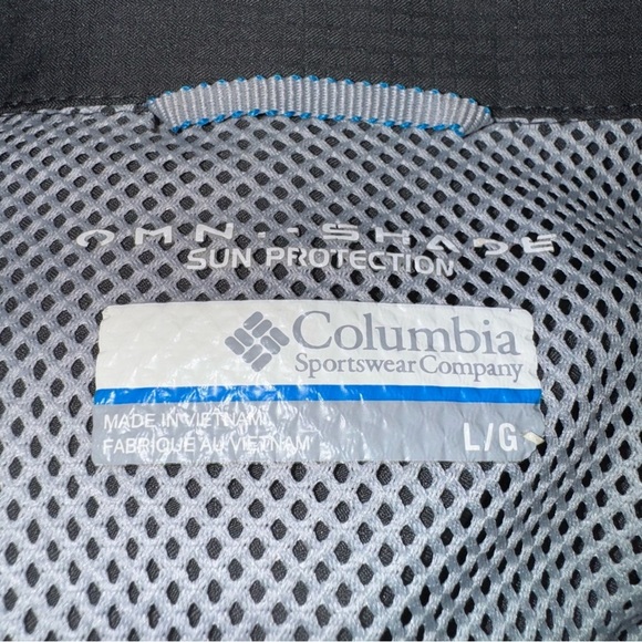 Columbia OMN SHADE SUN PROTECTION LG Classic Long Sleeve Button-Down Dress Shirt - Picture 3 of 5